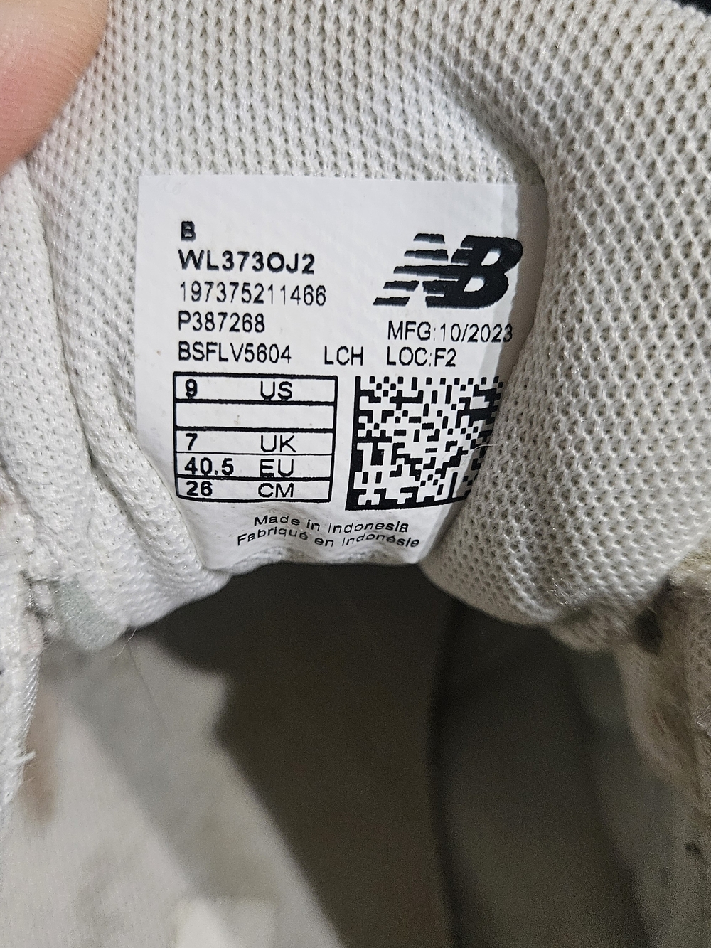 New Balance 373 Women’s Size 9 White Blue Casual Retro Sneakers WL373OJ2. - Picture 12 of 12